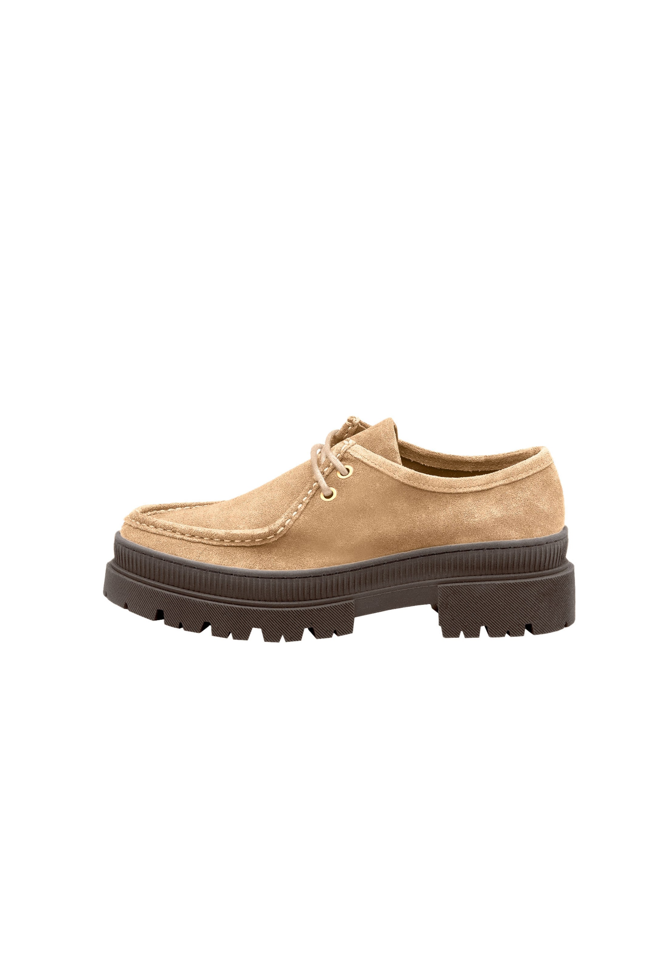 LLOYD Lace-up shoe 'HAVEN 170' in Beige: front