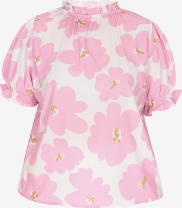 Ancie - Blusa en beige: frente