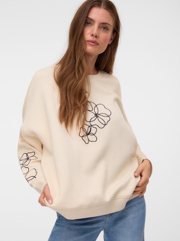 VERO MODA Majica 'VMBRIANA' | bež barva: sprednja stran