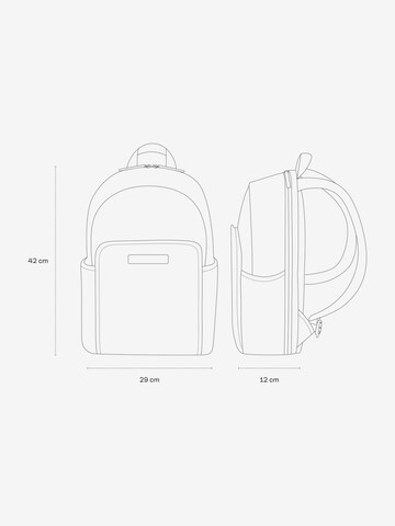 Kapten & Son Backpack 'Aalborg' in Grey