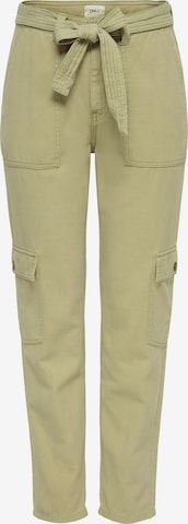Regular Pantalon cargo 'Mati' ONLY en vert : devant