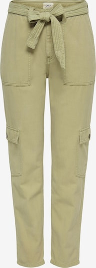 ONLY Pantalon cargo 'Mati' en vert clair, Vue avec produit