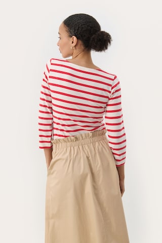 Part Two Bluse in Rot
