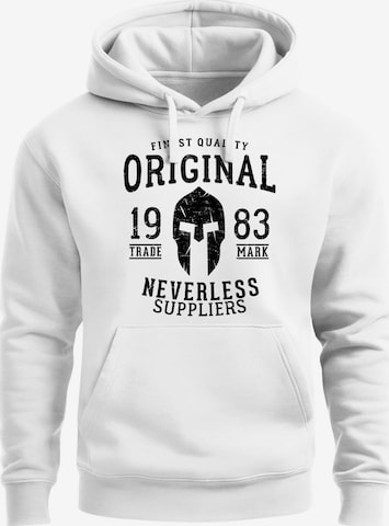 Neverless Sweatshirt 'Gladiator' in White: front