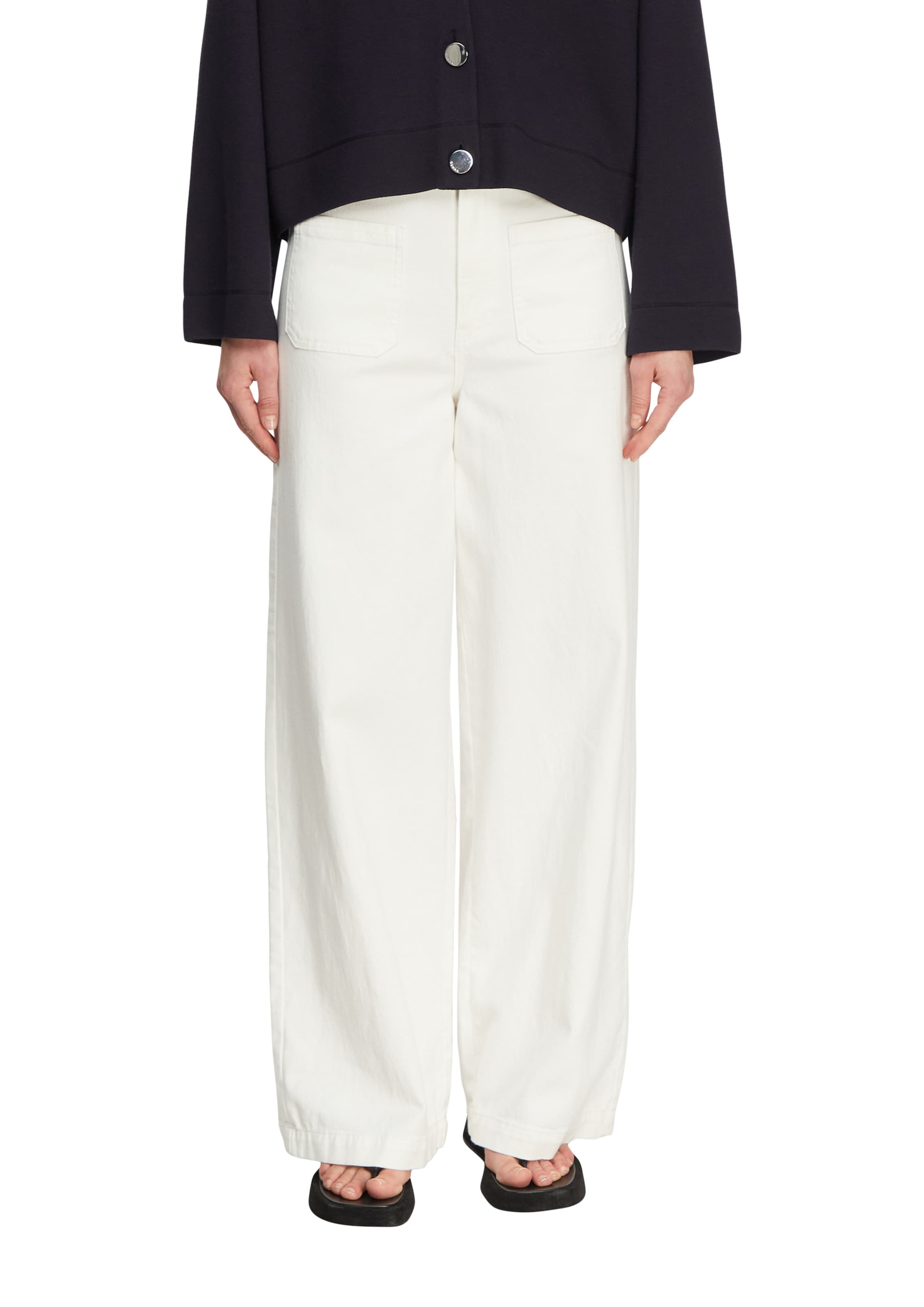 COMMA Regular Jeans in White