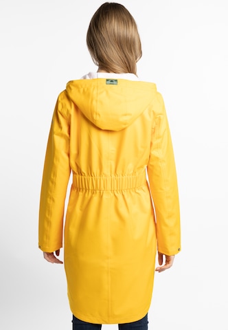 Manteau fonctionnel Schmuddelwedda en jaune