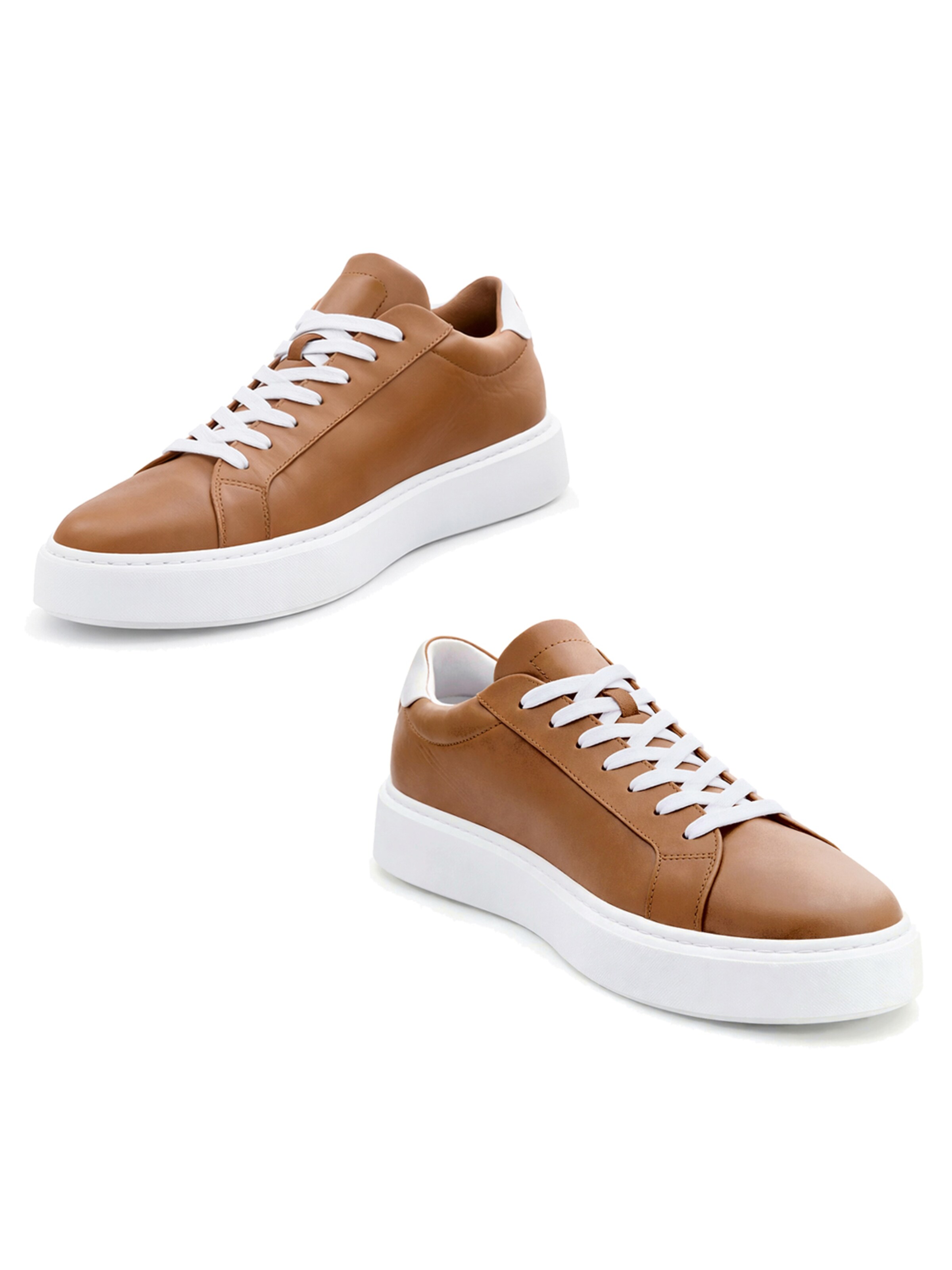 Club Shoes Relics Sneaker low 'Coach Collection Camel' i brun