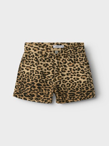 NAME IT Regular Trousers 'NKFRose' in Brown: front