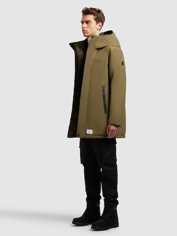 khujo Winterjas 'Kann2' in Groen
