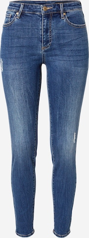 Skinny Jeans de la ARMANI EXCHANGE pe albastru: față