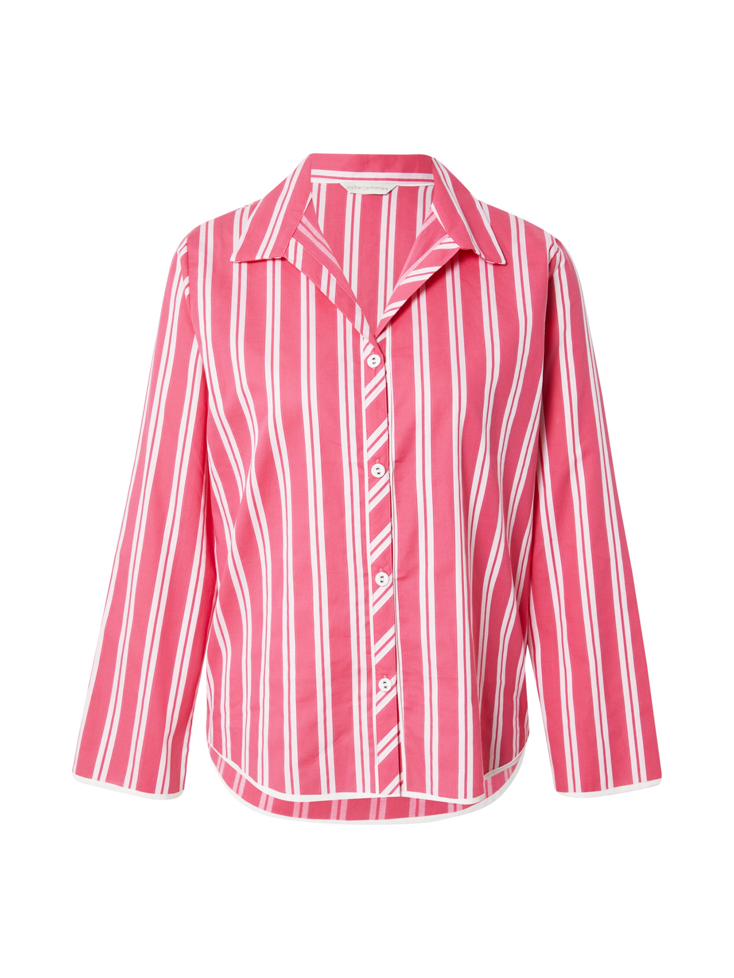 Cyberjammies Pajama shirt in Pink: front