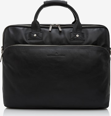 Castelijn & Beerens Document Bag 'Firenze ' in Black: front