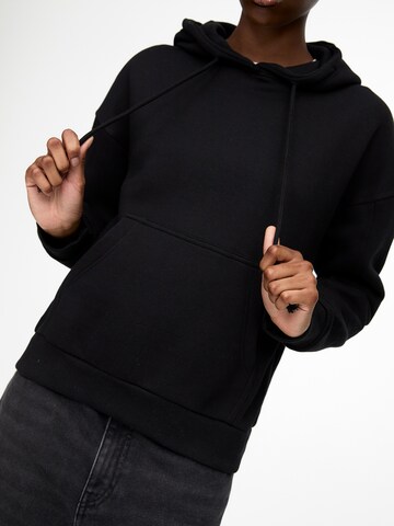 Sweat-shirt Pull&Bear en noir