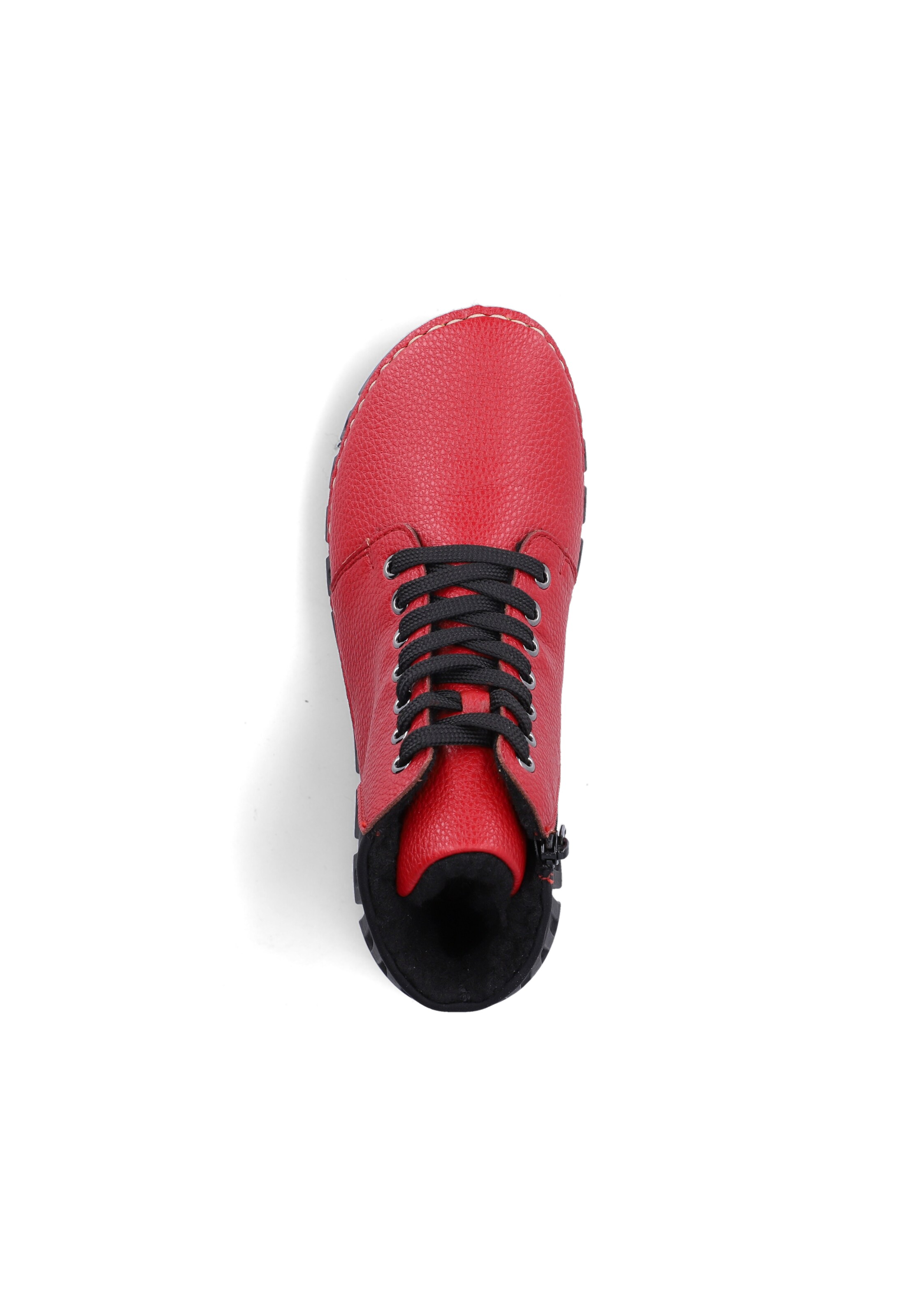 Bottes à lacets Rieker en rouge