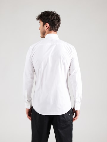 HUGO Slim Fit Hemd 'Keidi' in Weiß