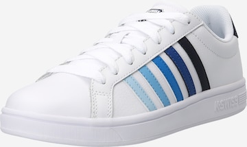 K-SWISS Platform trainers 'Court Tiebreak' in White: front