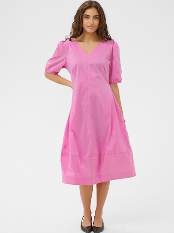 CULTURE Платье 'CUAntoinett' в Ярко-розовый: спереди