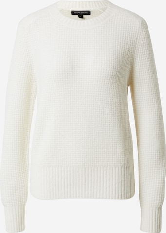 Banana Republic Sweater in White: front