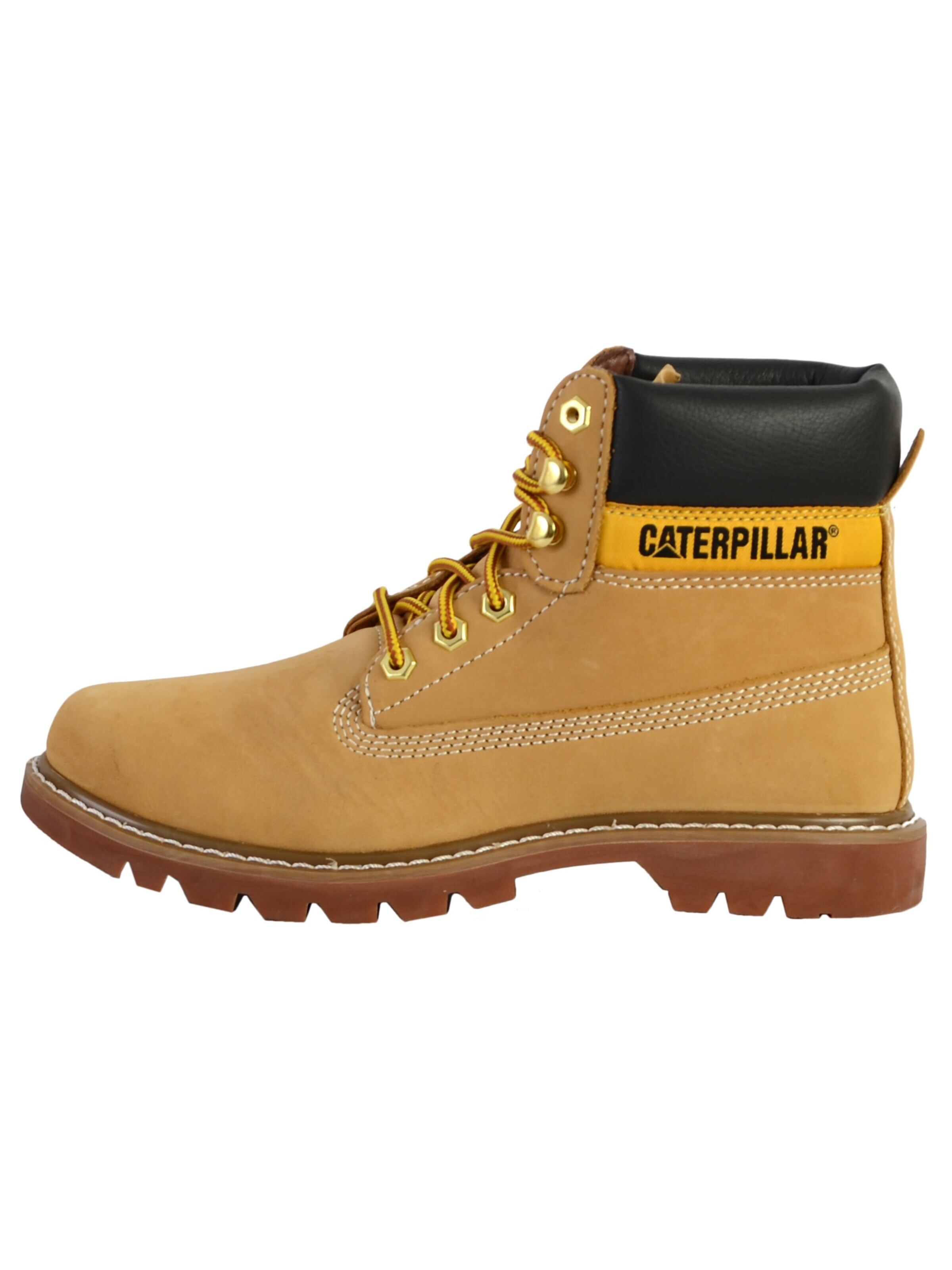CATERPILLAR Boots in Yellow: front