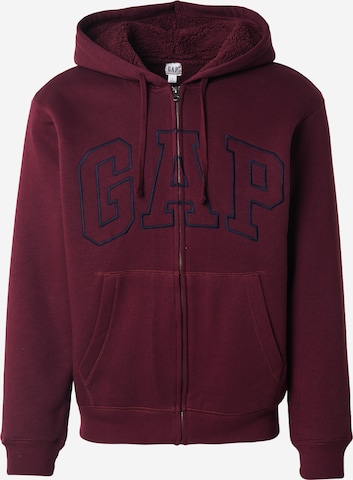Giacca di felpa di GAP in rosso: frontale