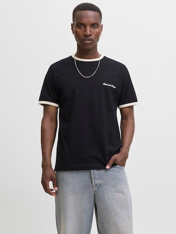 JACK & JONES Shirt in Zwart: voorkant