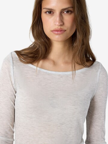 Noisy may - Camiseta 'NMNusa' en blanco