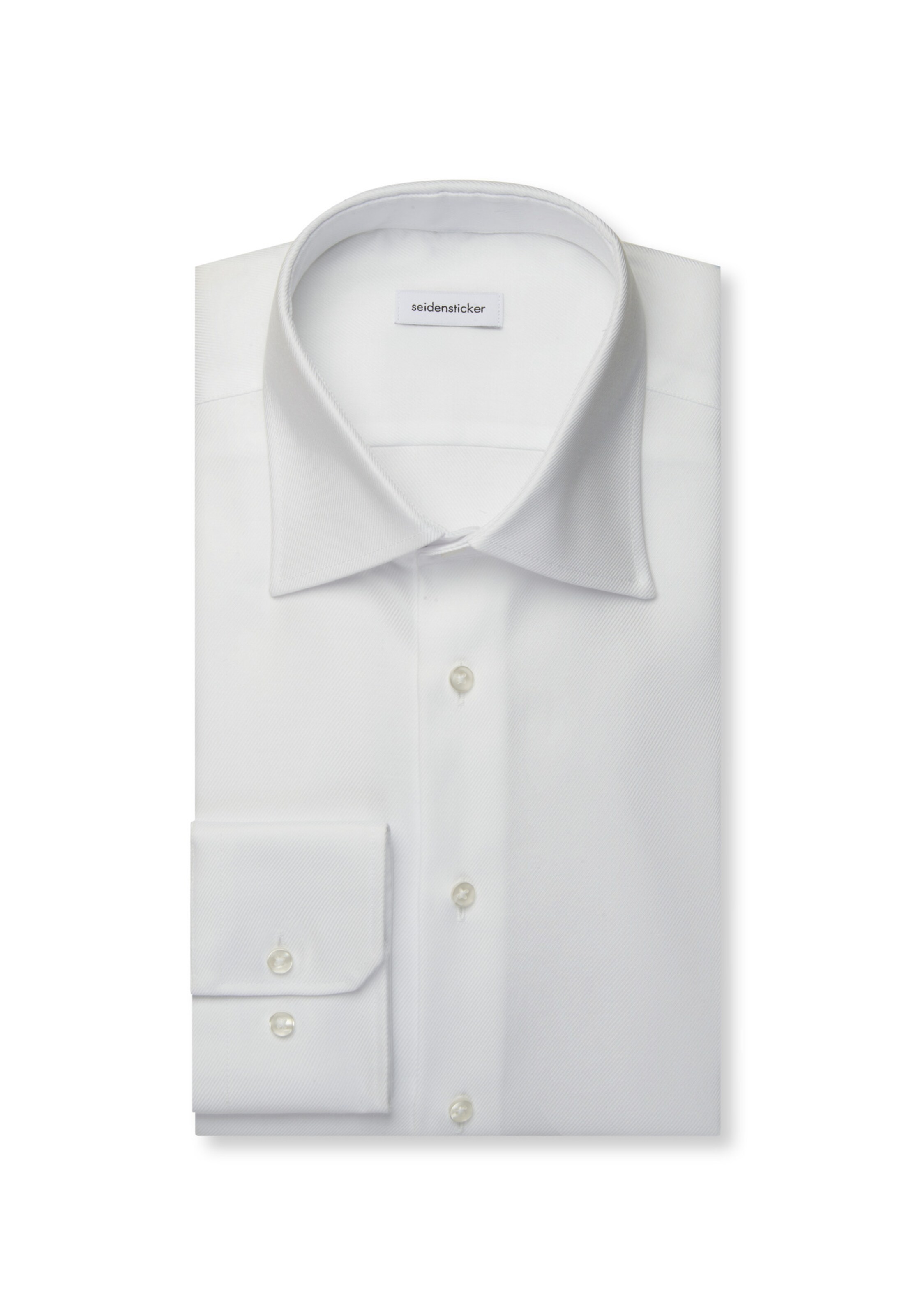 Coupe regular Chemise business 'Classic Essentials' SEIDENSTICKER en blanc