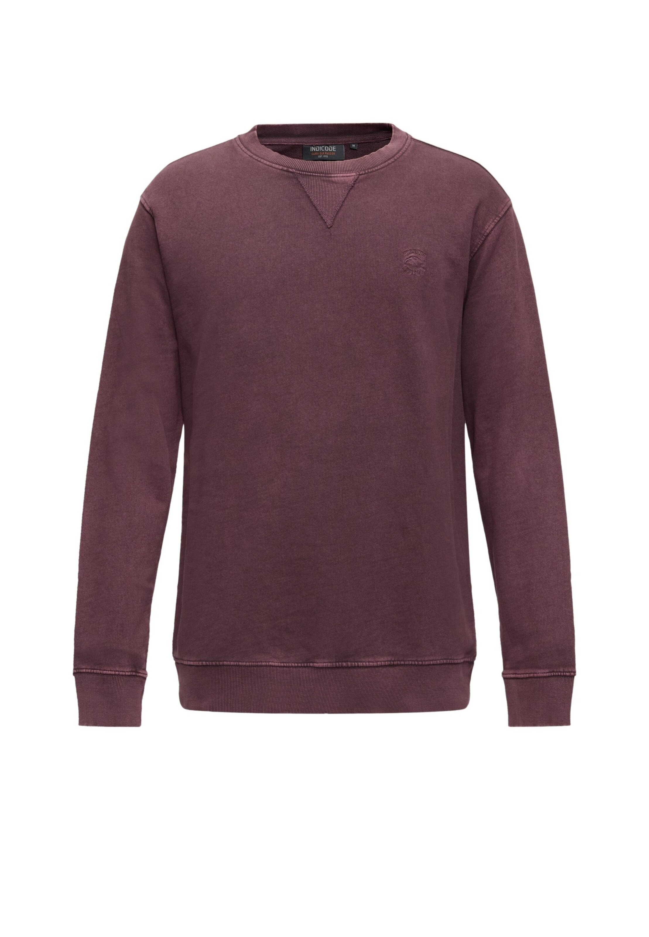 INDICODE JEANS Sweatshirt 'Eliah' in Brown: front