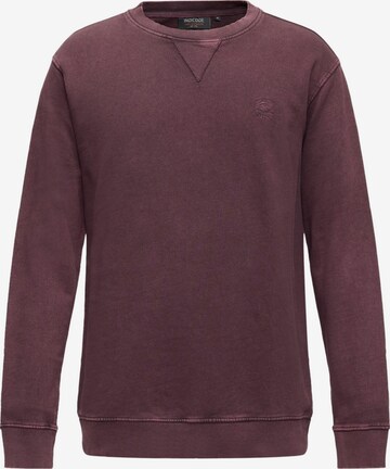 INDICODE JEANS Sweatshirt 'Eliah' in Brown: front