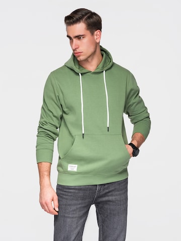 Sweat-shirt Ombre en vert