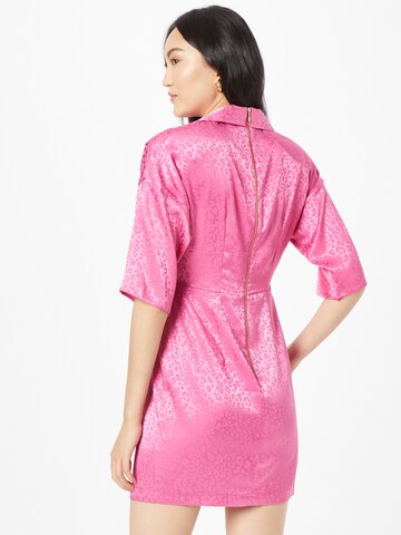 Closet London Shirt dress in Pink