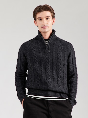Bruun & Stengade Sweater 'Askel' in Grey: front