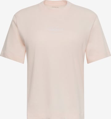 Calvin Klein Jeans T-Shirt in Pink: Vorderseite