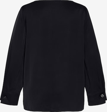 Ulla Popken Bluse in Schwarz