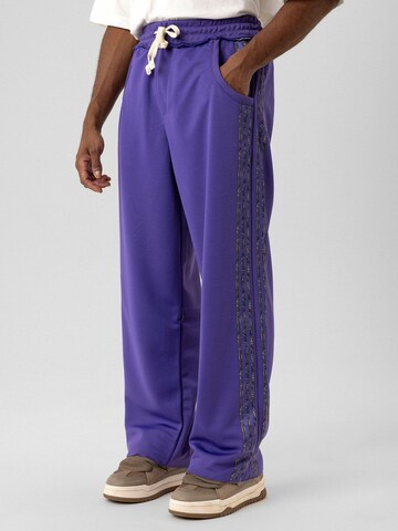 Wide Leg Pantalon 'Paulo' Dandalo en violet