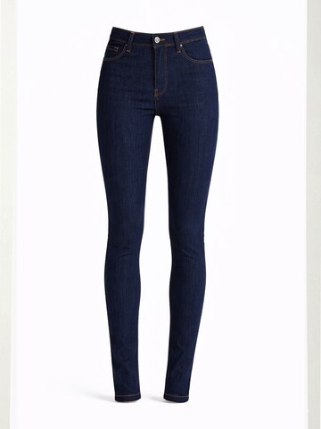 IT'S BASIC Skinny Jeans 'Skinny High Rise Jeans - Deep Sea' in Blauw: voorkant