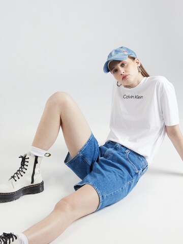 Calvin Klein Jeans Regular Shorts in Blau