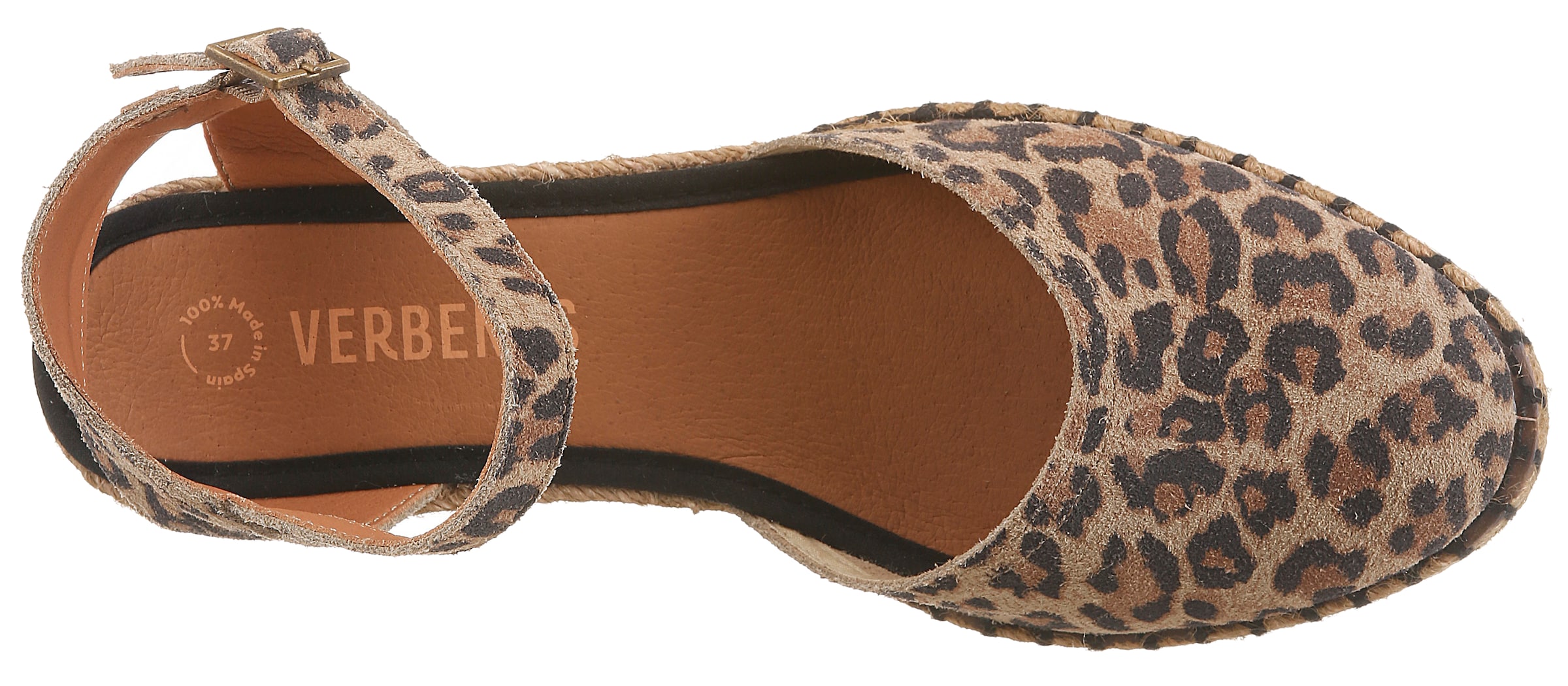VERBENAS Sandale in Braun