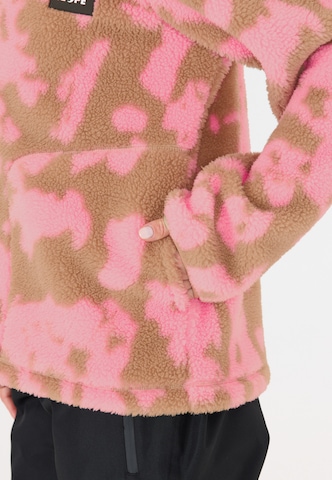SLOPE Athletic Fleece Jacket 'Kendor' in Pink