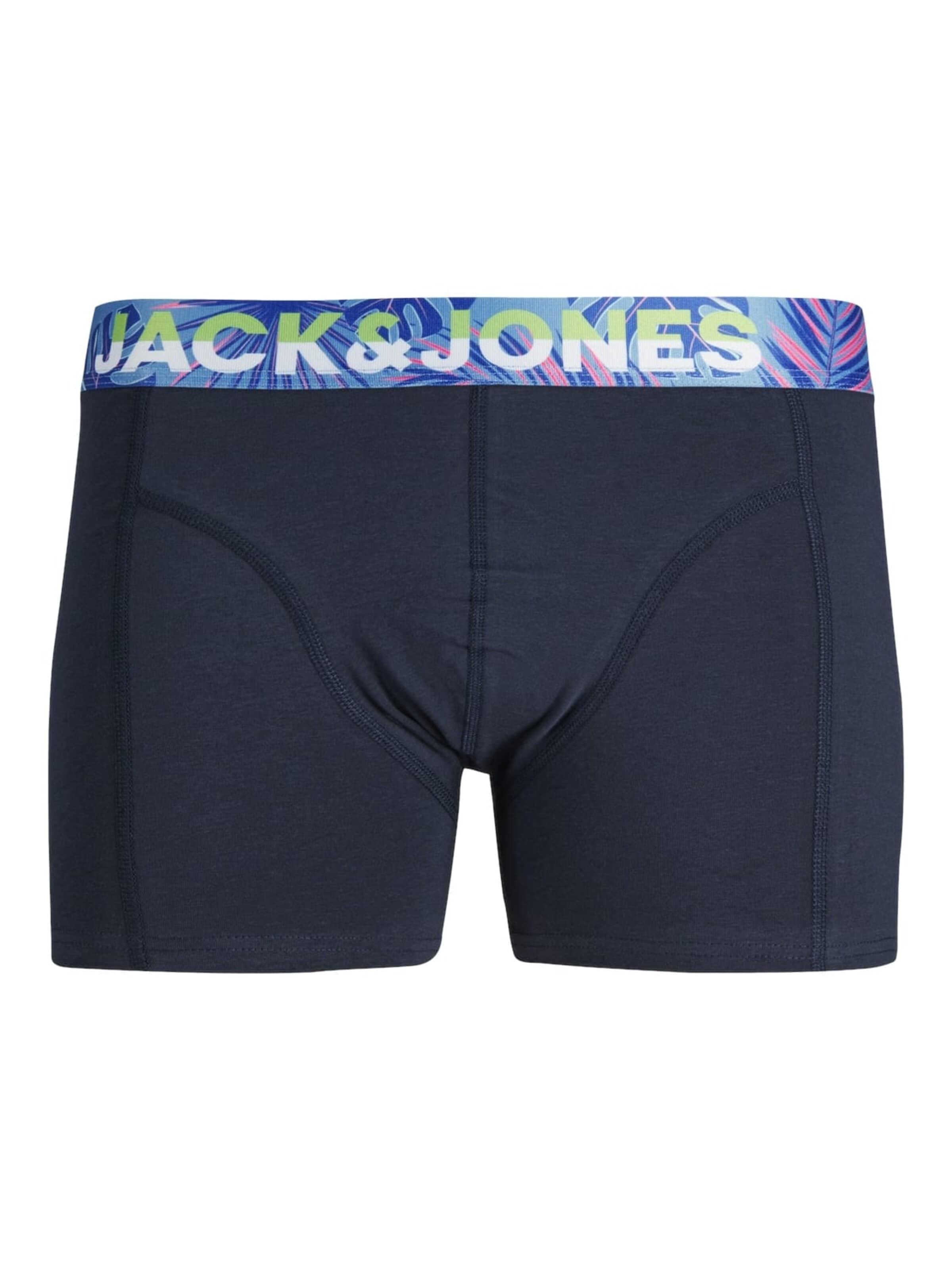 JACK & JONES Boxershorts 'Paw' in Blauw: voorkant