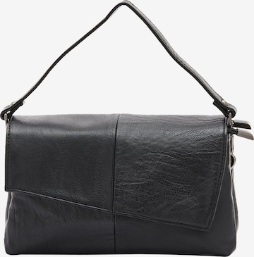 faina Shoulder Bag in Black: front