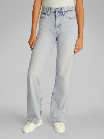 Calvin Klein Jeans Boot cut Jeans 'Authentic' in Blue: front