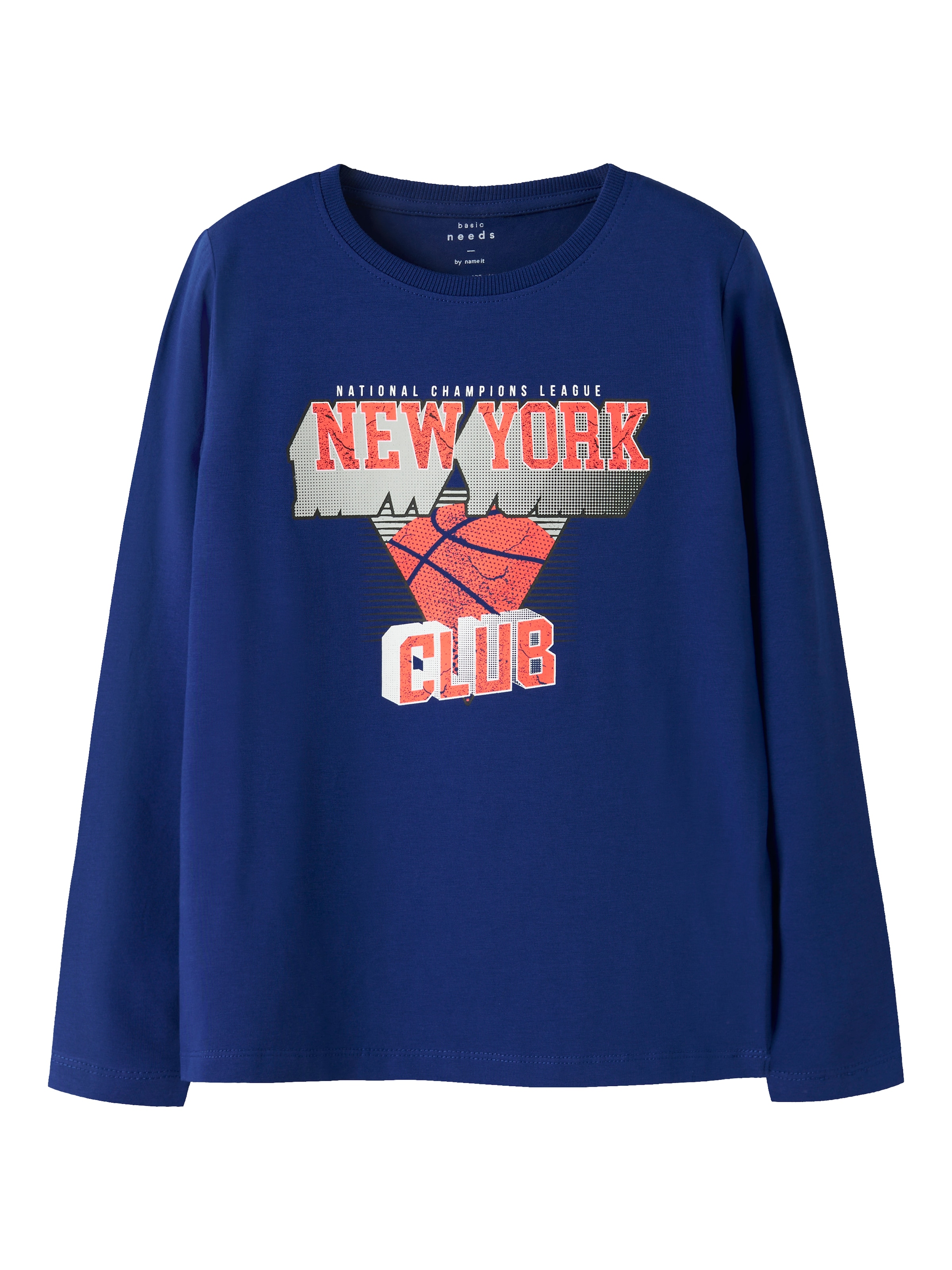 NAME IT Футболка 'NKMVUX' в Синий: спереди