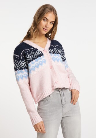 Cardigan MYMO en bleu : devant