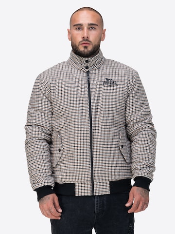 LONSDALE Φθινοπωρινό και ανοιξιάτικο μπουφάν ' TREGONY ' σε μπεζ: μπροστά