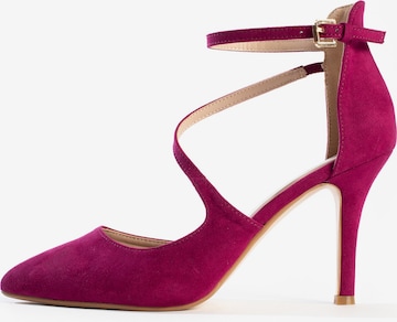 Celena Pumps 'Cinthya' in Roze: voorkant