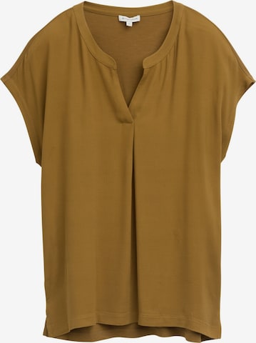 TOM TAILOR Bluse in Grün: Vorderseite