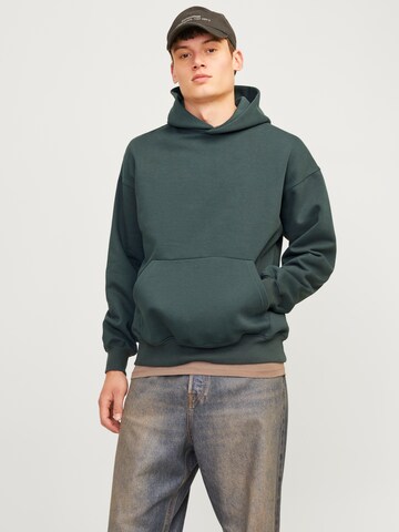 Felpa 'JJEUrban Edge' di JACK & JONES in verde: frontale
