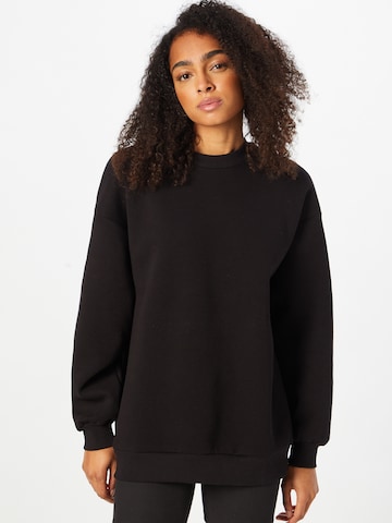 Gina Tricot Sweatshirt in Black: front