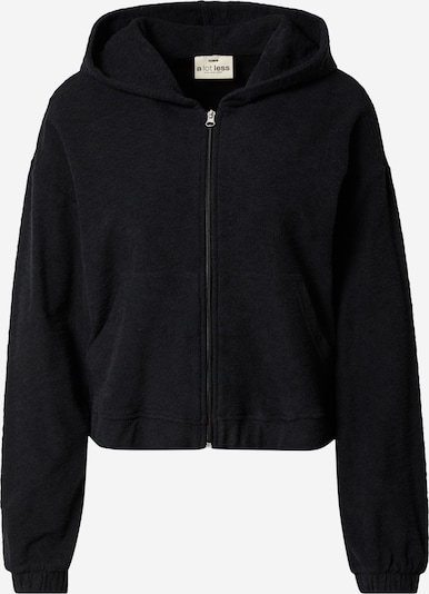 A LOT LESS Zip-Up Hoodie 'Tessa' in Black, Item view